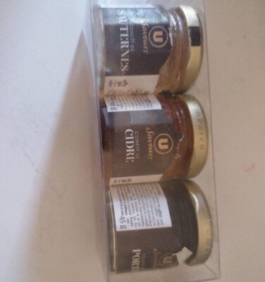 Coffret de confits de Porto, de Sauternes et de Cidre