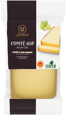 Comté AOP Jura au lait cru affiné 14 mois mini , 35%mg, 250g