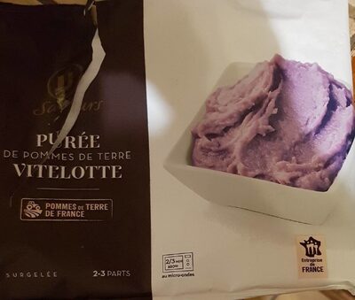 Purée de pommes de terre vitelotte Saveurs