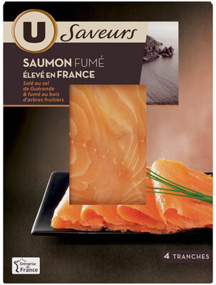 Saumon de France fumé aux bois d'arbres fruitiers