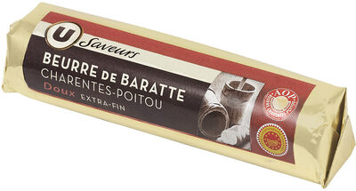 Beurre doux de baratte AOP de Charente Poitou 82%mg
