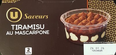 Tiramisu au mascarpone