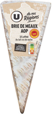 Pointe brie Meaux AOP 3/4 affiné 22%mg 200g