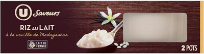 Riz au lait à la vanille de Madagascar