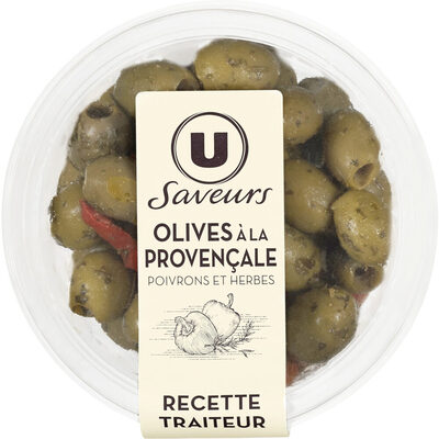 Olives à la provençale avec poivrons et herbes aromatiques 150g