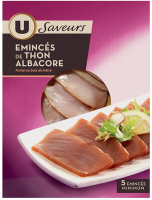 Emincés de thon Albacore fumés Saveurs