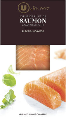 Coeur de filet de saumon fumé d'Atlantique, 150g