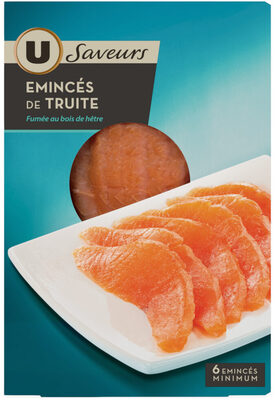 Emincés de truite fumée saveurs
