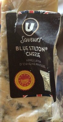 Fromage pasteurisé pâte persillé blue stilton cheese AOP 35%mg