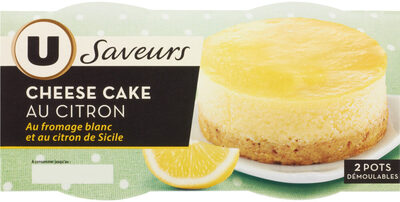 Cheesecake au citron 2x80g