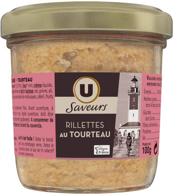 Rillettes au tourteau - Pot 100g