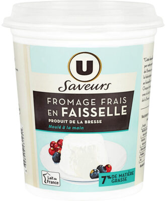 Faisselle au lait pasteurisé 7%mg, 1kg