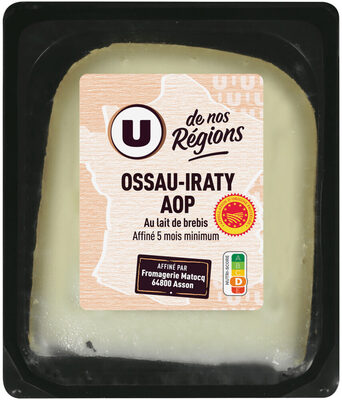 Pur brebis au lait pasteurisé Ossau Iraty AOP 35,5%MG 180g