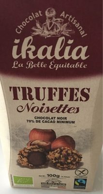 Truffes Pralinees Chocolat Noir