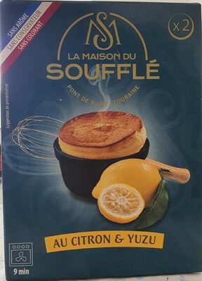 Soufflé au citron et yuzu