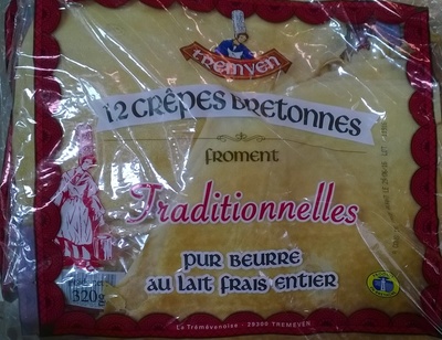 12 crêpes bretonnes traditionnelles