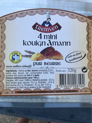 4 Mini Kouign Amann