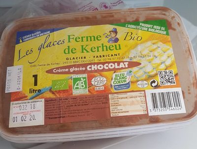 Crème glacée chocolat