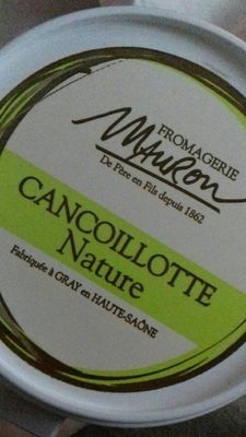 Cancoillotte nature
