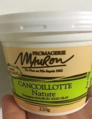 Cancoillotte nature
