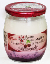 Yaourt maigre sucré aux griottes