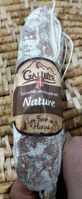 Véritable Saucisson sec nature
