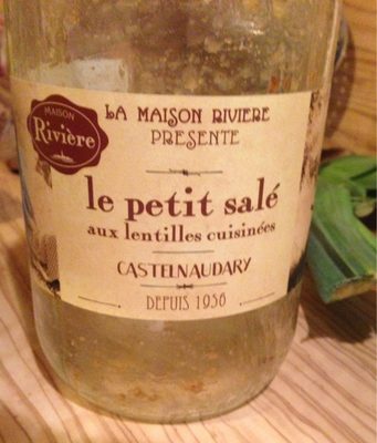 Petit Salé lentilles