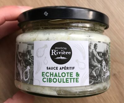 Sauce aperitif echalote et ciboulette