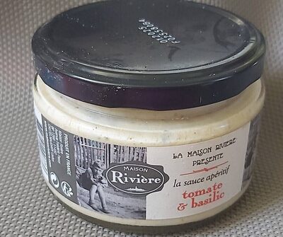 Sauce apéritif tomate basilic
