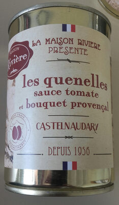 les quenelles sauce tomate et bouquet provençal, boîte 1/2 haute