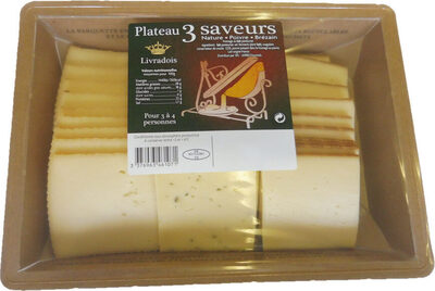 Plateau 3 saveurs Nature Poivre Brézain