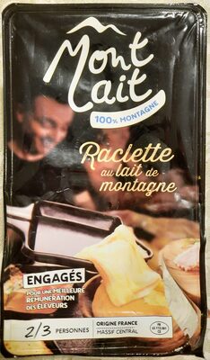 Raclette au lait de montagne