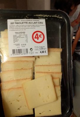 Raclette au lait cru