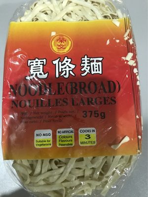 Chinesische Mie - Nudeln Bandnudeln Broad Noodles 375G