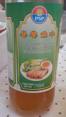 Sauce pour rouleaux de printemps