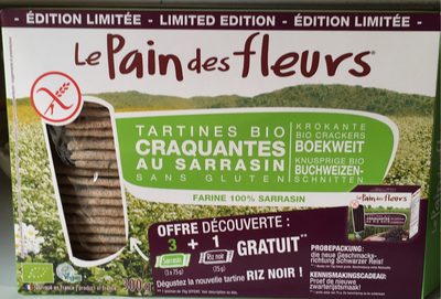 Le pain des fleurs au sarrasin