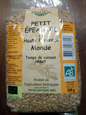 Petit épeautre de haute provence mondé