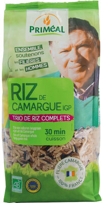 Trio de riz de Camargue