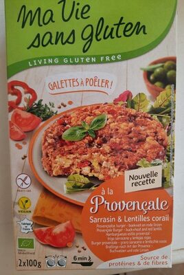 Galette à la provençale vegan