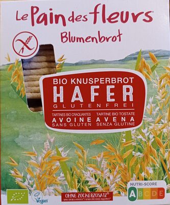 Bio-Knusperbrot Hafer, glutenfrei