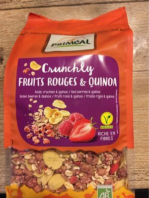 Crunchly fruits rouges & Quinoa
