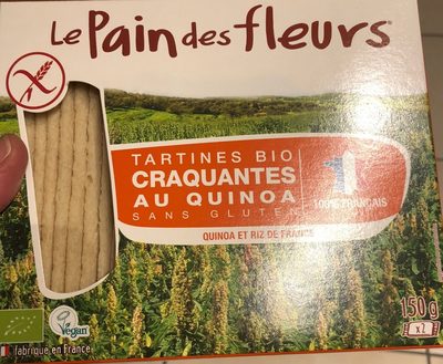 Tartines craquantes au quinoa