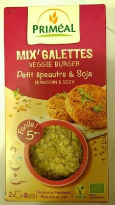 Mix' Galettes petit épeautre & soja