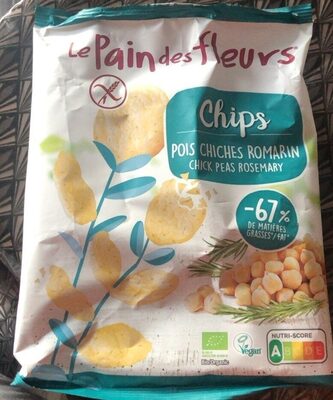 Chips pois chiches romarin