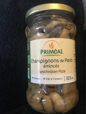 Champignons De Paris émincés En Conserve Bio - 280ML - Priméal