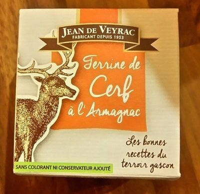 Terrine de Cerf à l'Armagnac