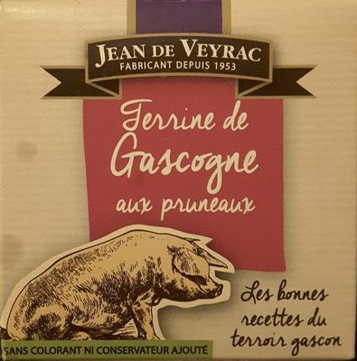 Terrine de Gascogne aux pruneaux