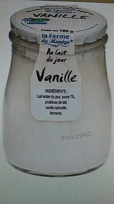 Yaourt Vanille