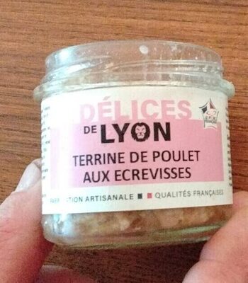 Terrine de poulet aux écrevisses
