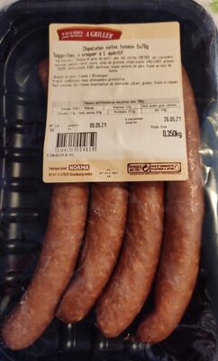 Chipolatas cuites fumées